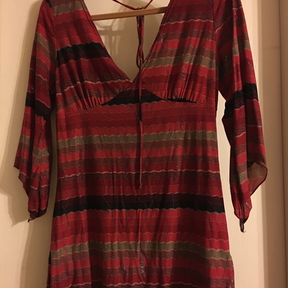 Express U Stretch Glitter Tunic Top plus size 1X - Picture 4 of 7